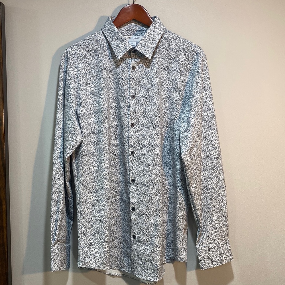 Mizzen+Main high quality stretch dress shirt